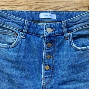 Anine Bing Frida Jeans - Tide Blue - sz 27